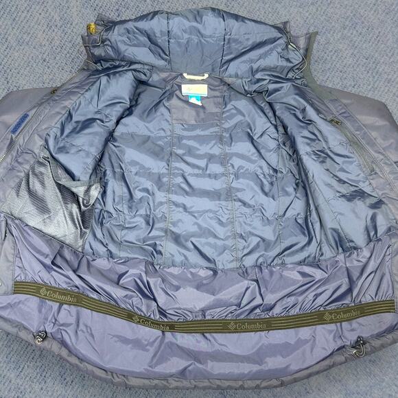 Columbia Women’s Winter Coat Waterproof Jacket - Blue, Size: XS, Faux Fur Hood - Picture 5 of 8